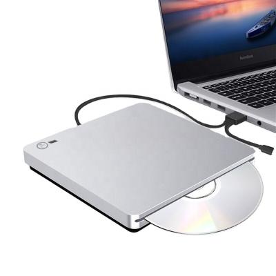 China External External Slim  DVD CD  Burner  Portable External Touchu out  DVD CD Drive  Writer for Laptop desktop for sale