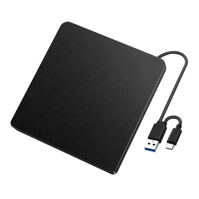 China External USB 3.0  Interface External Slim  DVD-RW CD-RW Burner  Portable External DVD CD Drive  Writer for Laptop desktop for sale