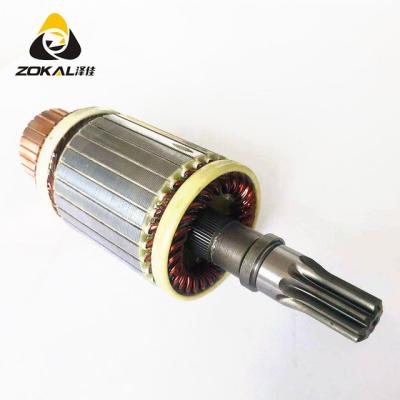 China Engine Spare Parts Starter Motor Parts Armature for sale