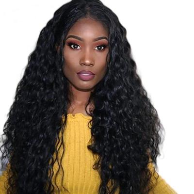 China Brazilian Remy Hair Loose Curly Frontal Wigs Lace Front Human Hair Wigs For Black Women for sale