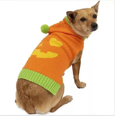 China Sustainable Heart-Eye Wisp Halloween Sweater for Dogs for sale