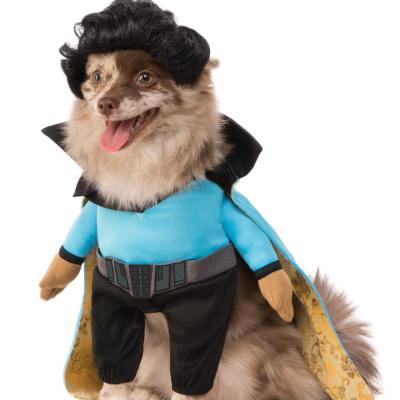 China PC0063 Viable TV/Movie Lando Calrissian Costume for Pets Dog Costume with Wigs for sale