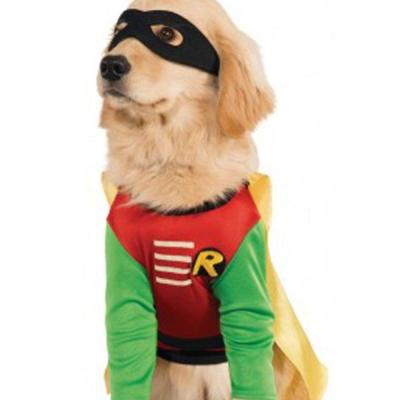 China PC0005 viable Robin Costume For Pets Dogs costume with eye mask for sale