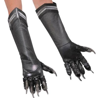 China Wholesale Stylish Luxury Gloves LMG037 Black Panther Kid Gloves for sale