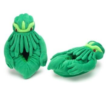 China Cotton Cthulhu Plush Slippers For Adults for sale