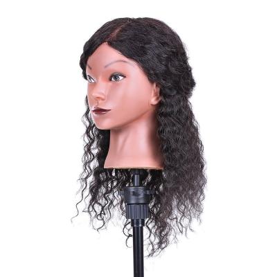 China With Arms Cosmetology Mannequin Head Anself Hairdressing Training Head For Hair Styling Practice Hair Braiding Mock Head for sale