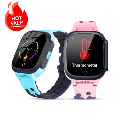 China 3G MOTTO-LT25 4G Thermometer Kids Smart Watch GPS Location Real Time Wifi SIM Card Baby Smart Watch Safe Zone for sale