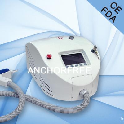 China Portable Small Q Switched Nd YAG Laser Machine 1064nm / 532nm For Tattoo Removal for sale