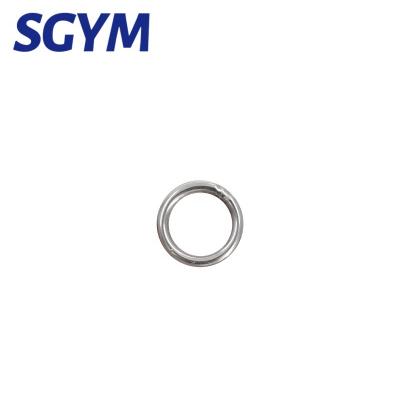 China Wholesale 3*20mm round welded round ring 304 stainless steel rings made in china rigging material for sale