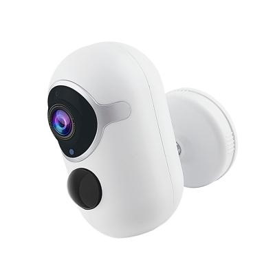 China Night Vision Tuya WiFi Rechargeable Battery Camera 1080P HD Wireless Home Security Camera IP Camera for sale