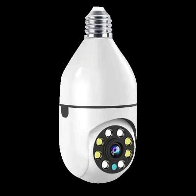 China Hot Selling NIGHT VISION Motion Tracking 4MP Lamp Holder Socket Bulb IP Camera Wireless WiFi PTZ Camera for sale