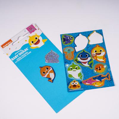 China Kids Gift Factory Direct Custom Laser Cartoon Sticker Sheets For Kids for sale