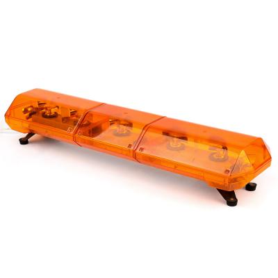 China HAIBANG Rescue Truck Halogen Amber Flashing Light Bar Rotator Xenon Strobe Lightbar TBD-210-Z 57-2K for sale