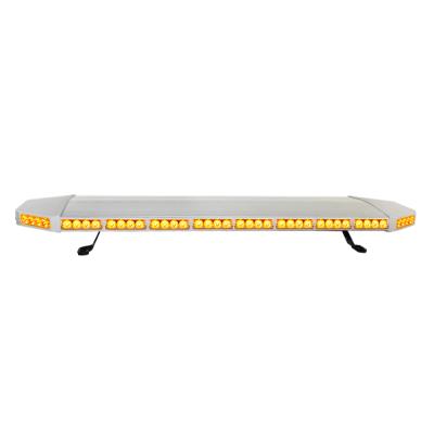 China waterproof & HAIBANG LED Dustproof Aluminum Amber Flash Strobe Light Bar Warning LED Lightbar For Truck for sale