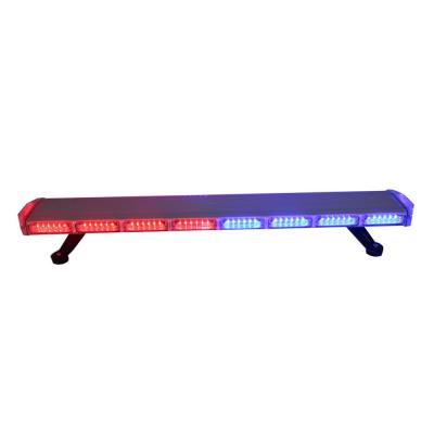 China PC lens & Blue Red Aluminum Body HAIBANG Mini Led Police Lightbar Police Vehicle for sale