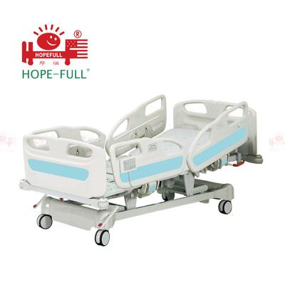 China Modern Cheap Medical Equipment Five Function Electric Hospital Bed for sale