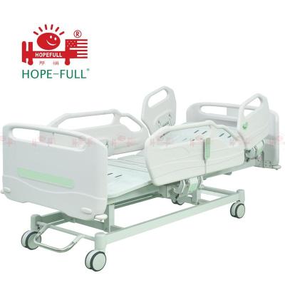 China HOPEFULL K538a Clinic Two Function Hospital Bed Home Nursing Electric Hydraulic Medical Devices 2 Functions Electric Hospital Beds for sale