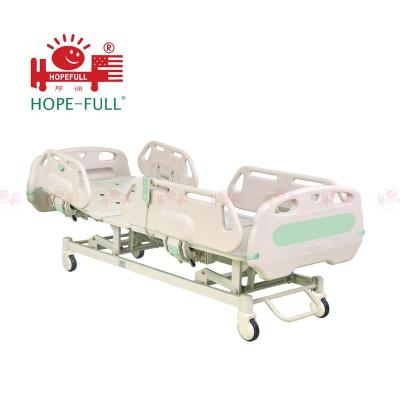 China HOPEUFLL Hospital Bed CE&ISO Modern Triple Function Electric Hospital Bed CE&ISO Extended Chair Electric Bed for sale