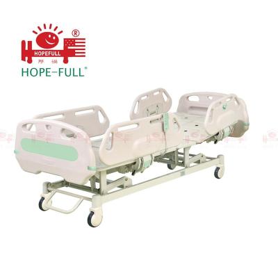 China HOPEUFLL Modern Triple Function Electric Commercial Hospital Bed Furniture Electric Bed FO Electric Hospital for sale