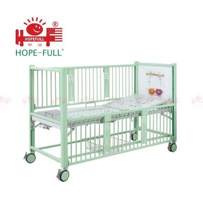 China ABS Engineering HOPEFULL Er276a Plastic Bed Furniture Modern Medical Remote Control Pediatric Hospital Children Bed for sale