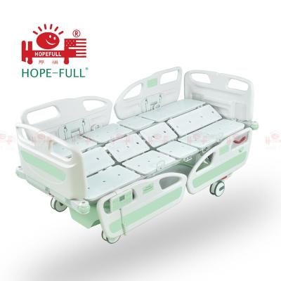 China HOPEFULL Hospital Bed Competitive Price Five Functional Electric Hospital Bed Electric Medical Patient Bed for sale