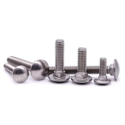 China High Quality Trolley Bolt 304Full Stainless Steel Thread Elevator Flat Head Bolt for sale