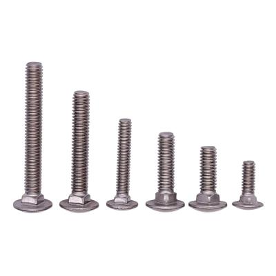 China Carriage bolt m4 stainless steel standard size stainless steel for sale