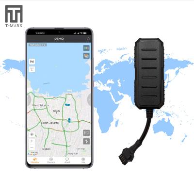 China Web/Android/IOS T-Mark T4-1 4G/3G/2G GPS GSM Vehicle Motorcycle Fleet Track Device with Cutout Engine for Signapore for sale