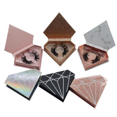 China Cheap Wholesale Private Label Eyelash Packaging Box Custom Eyelash Packaging Box For Mink Lashes for sale