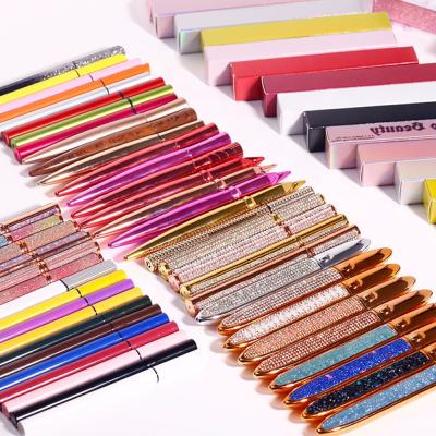 China Liquid Eyeliner Pen Adhesive Eyelash Pen Glue Eyeliner Glue Waterproof Black Adhesive Eyeliner Eyeliner Lash Glue Eyes for sale