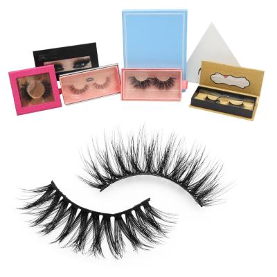 China Full Synthetic Criss-Cross 8D Faux Lashings With Customized Wick Case for sale