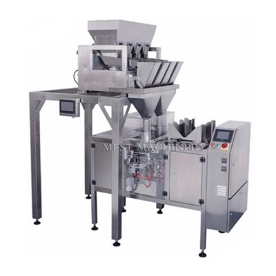 China Hot Selling Food Preformed Doypack Stand Up Gusset Bag Fill Sealing Machine Automatic Pouch Packaging Machine For Granule Powder Liquid for sale