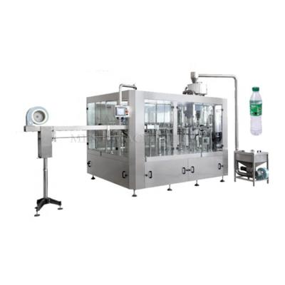 China Beverage 3 In 1 Bottle Washing Processing Plant Water Filling Machine Bottling Capping Line for sale