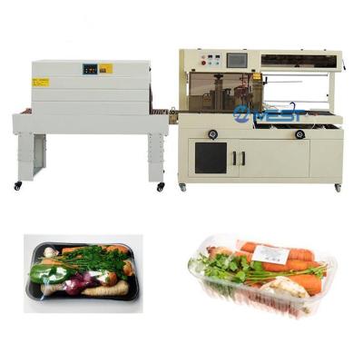 China Food Muli-function Tunnel Candle Magazine Sauce Bottle Auto Shrink Plastic Film Shrink Sealing Vegetable Packaging Machine for sale