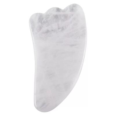 China Body Crystal Guasha Jade Board Facial White Physical Chinese Traditional Guasha for Gua sha scrapers for sale