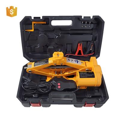 China Vehicle Tools 3T Car Electric Jack DC12V Electric wrench set for sale