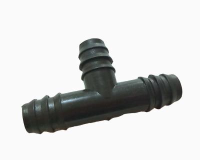 China Agricultural Farmland Irrigation System Irrigation Hose Fittings Connector Equal Tee for sale