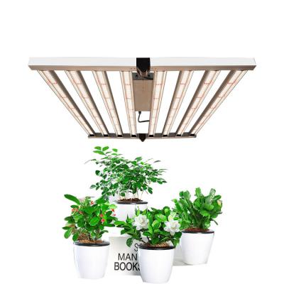 China FLOWER MEIJIU Grow Light, 8 Strip Greenhouse 650W Lm301H/301B 3500k Dimmable Indoor Foldable Hydroponics for sale