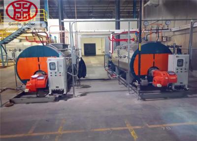 China Fire Tube Automatic 1- 20 ton Industrial Oil Gas Fired Steam Boiler Price for Food Industry for sale