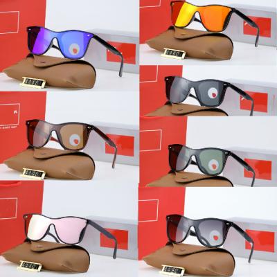 China High End Fashion Sunglasses Women Men Blue Pink Mirrored Sun Glasses Classic Polarized Brand Sunglasses for sale