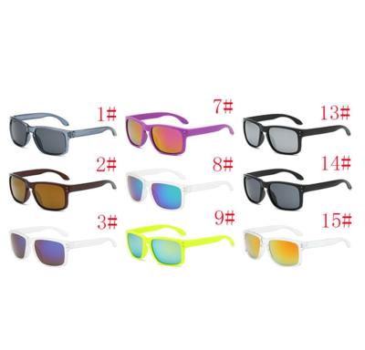 China Retro Sports Sunglasses O Brand Colorful Square Bicycle Sunglasses 009102 for sale