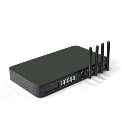 China 4G LTE fixed wireless terminal with 4 ports 4 sims FXS FXO 4G ETS-4S for sale