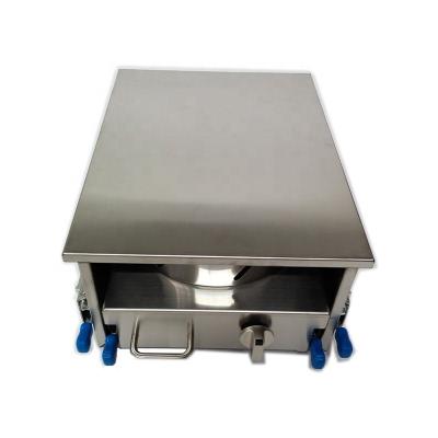 China Hotel stainless steel portable outdoor pull-out gas stove for motorhome for sale