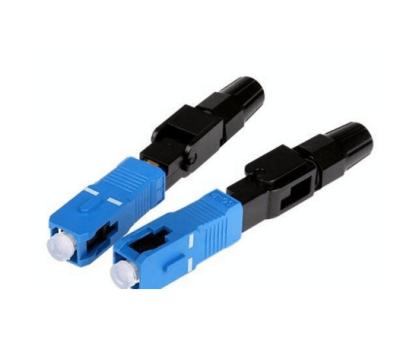 China Customized SC/APC UPC low insertion loss field assembly fiber optic fast embedded fiber optic quick connector for sale