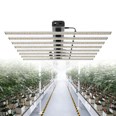 China Seed Starting Hot Sale To Waterproof To Grow 650W 760W 1000W Dimmable Full Spectrum LED Light Foldable Greenhouse Grow Light For Indoor Plants Growing for sale