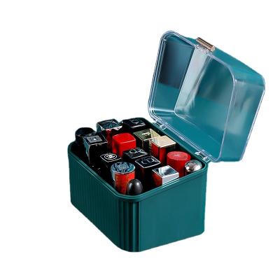 China Durable Dustproof And Waterproof Desktop Lipstick Storage Box With Lid for sale