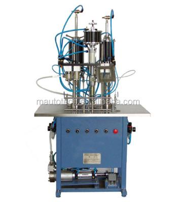 중국 Chemical Aerosol Can Semi Automatic Aerosol Filling Machine 판매용