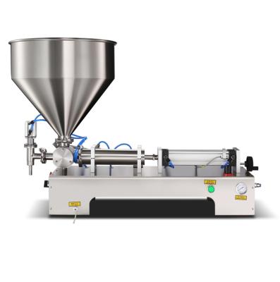 중국 Food Semi Automatic Cosmetic Cream Filler / Cosmetic Cream Piston Filling Machine For Paste Liquid 판매용