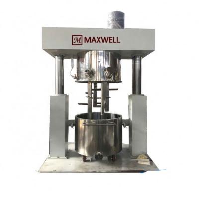 China China Maxwell Ceramic Slurry Vacuum Double Viscous Liquid Planetary Mixer Kneader for sale