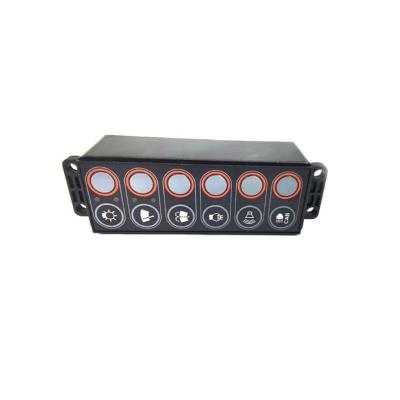 China Machinery Repair Shops For Excavator Accessories Hyundai R215-9 Wiper Headlight Controller Switch Control Panel 21Q6-30601 for sale